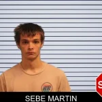 Sebe Martin mugshot