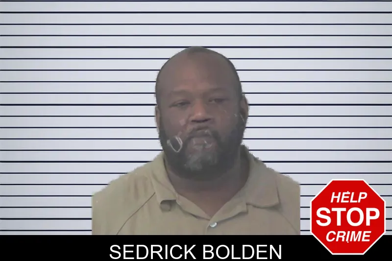 Sedrick Bolden mugshot