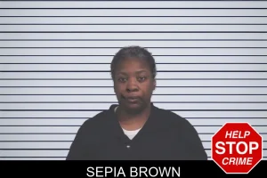 Sepia Brown mugshot