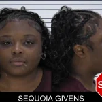 Sequoia Givens mugshot