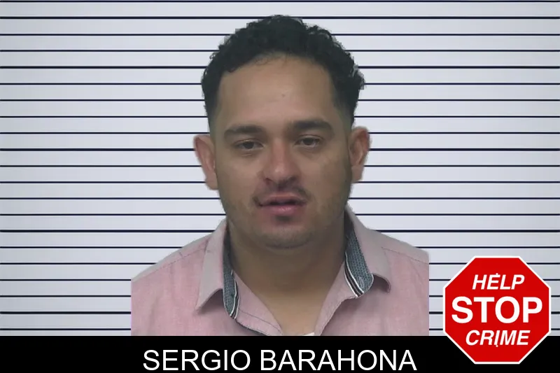 Sergio Barahona mugshot