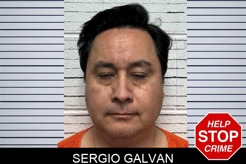 Sergio Galvan mugshot