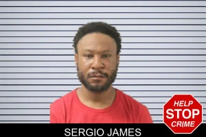 Sergio James mugshot