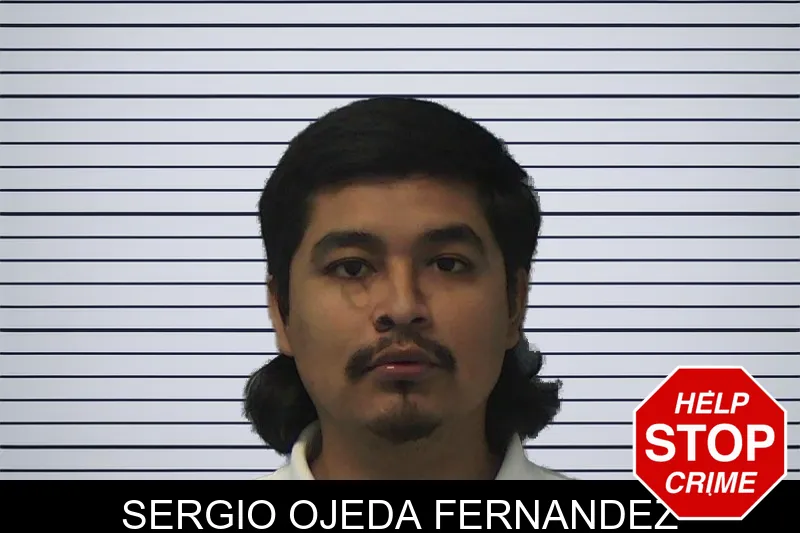 Sergio Ojeda Fernandez mugshot