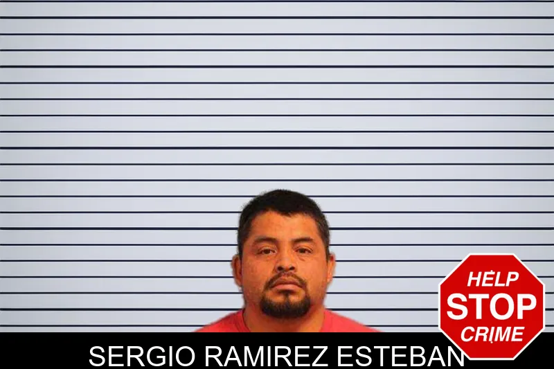 Sergio Ramirez Esteban mugshot