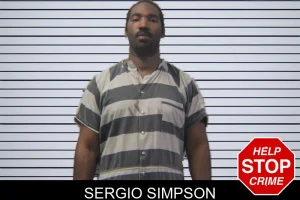 Sergio Simpson mugshot