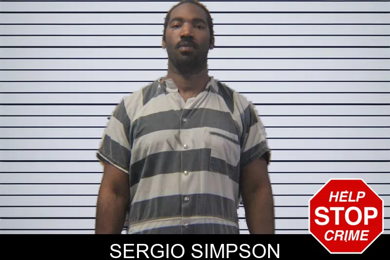 Sergio Simpson mugshot