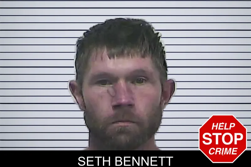 Seth Bennett mugshot