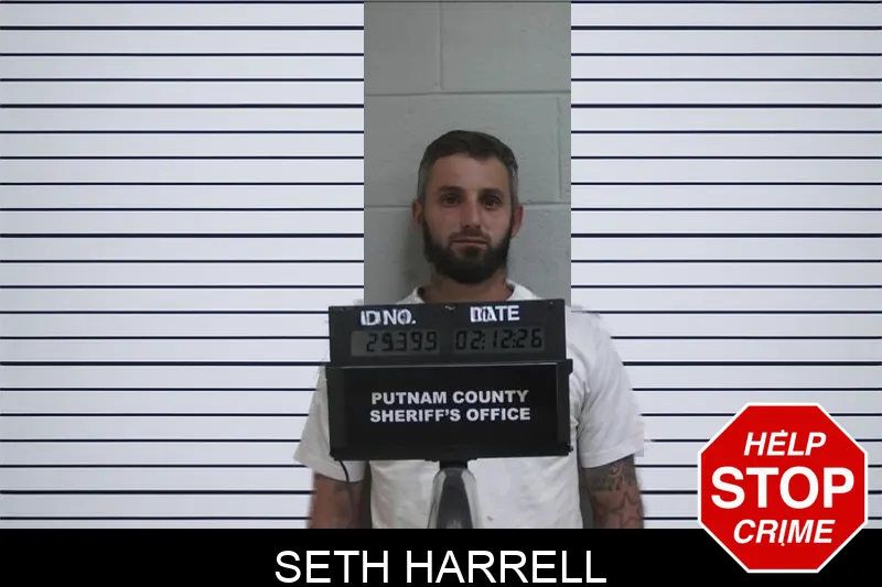 Seth Harrell mugshot