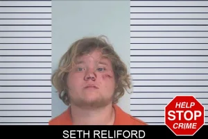Seth Reliford mugshot