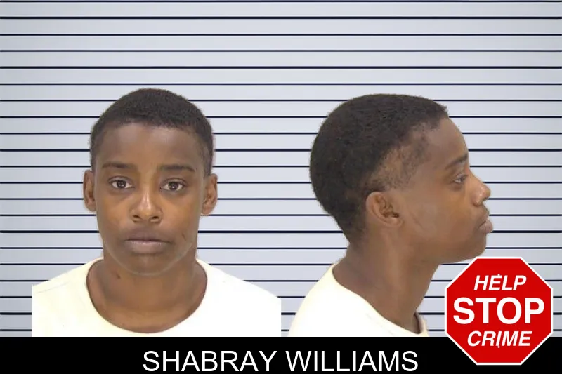 Shabray Williams mugshot
