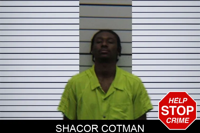 Shacor Cotman mugshot