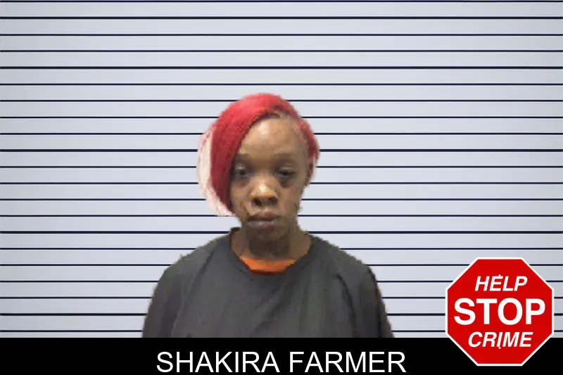 Shakira Farmer mugshot