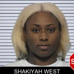 Shakiyah West mugshot