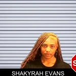Shakyrah Evans mugshot