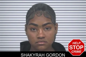 Shakyrah Gordon mugshot