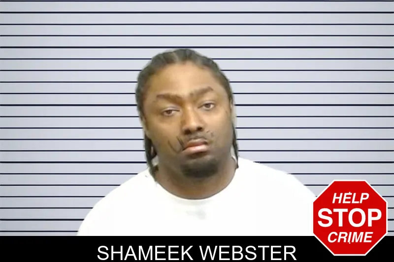 Shameek Webster mugshot