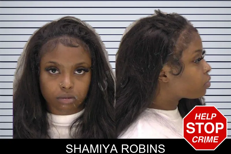 Shamiya Robins mugshot