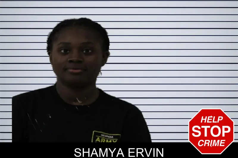 Shamya Ervin mugshot