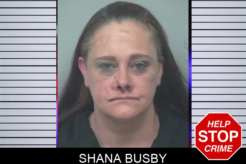 Shana Busby mugshot