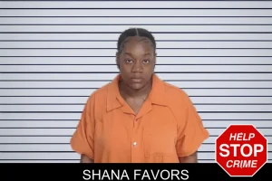 Shana Favors mugshot