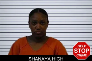 Shanaya High mugshot