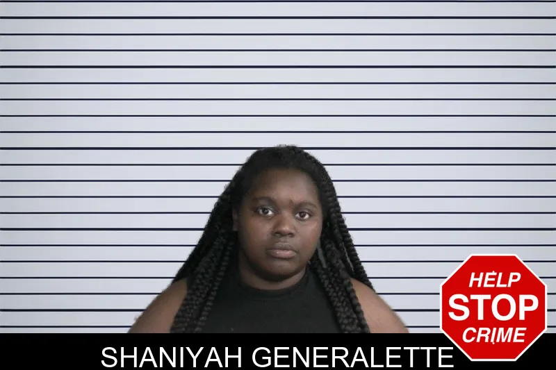 Shaniyah Generalette mugshot