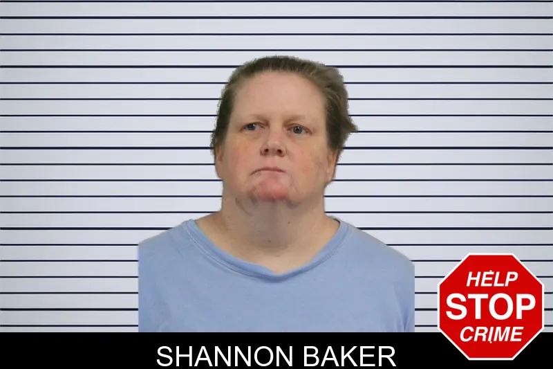 Shannon Baker mugshot