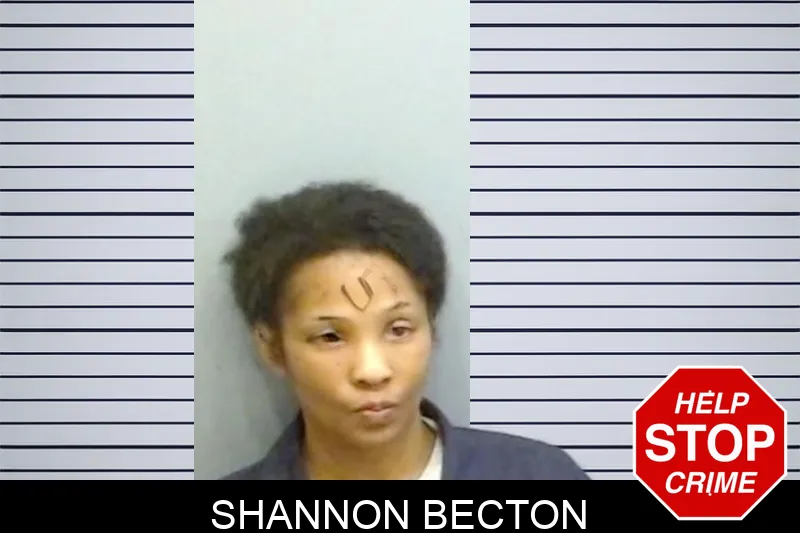 Shannon Becton mugshot