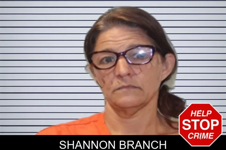 Shannon Branch mugshot – Seminole County , Georgia Shannon Branch