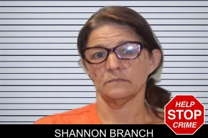 Shannon Branch mugshot