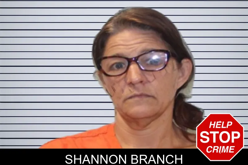 Shannon Branch mugshot