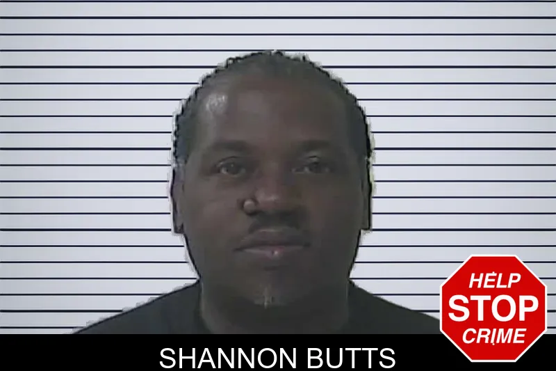 Shannon Butts mugshot