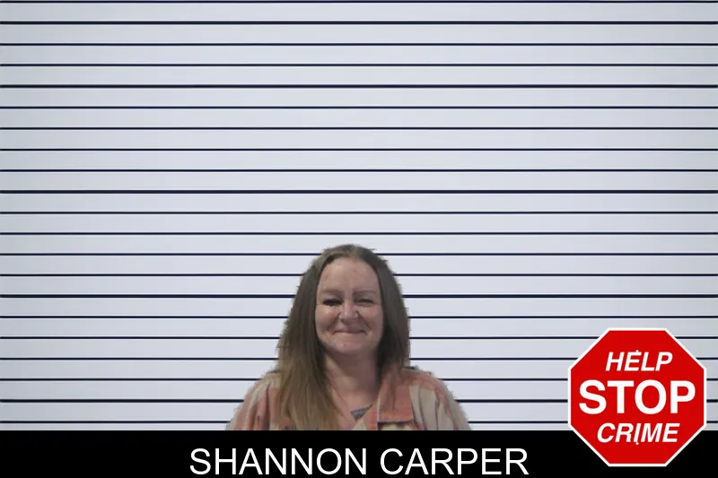 Shannon Carper mugshot