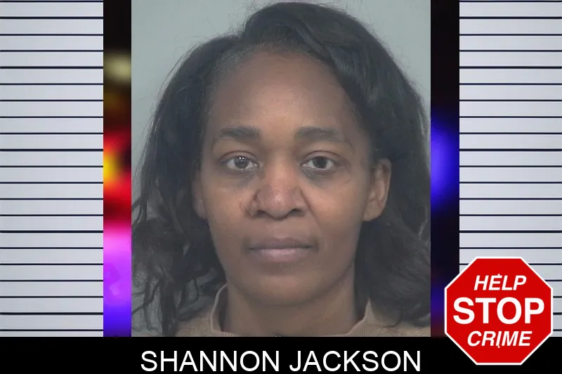 Shannon Jackson mugshot