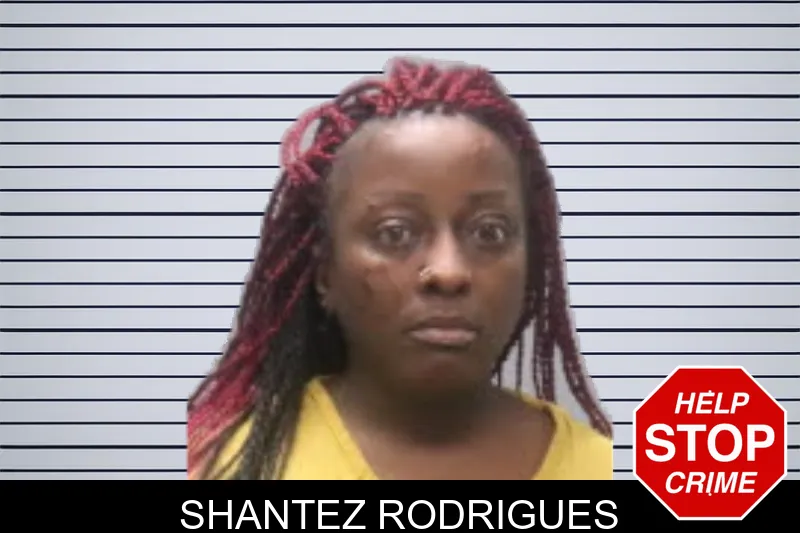 Shantez Rodrigues mugshot