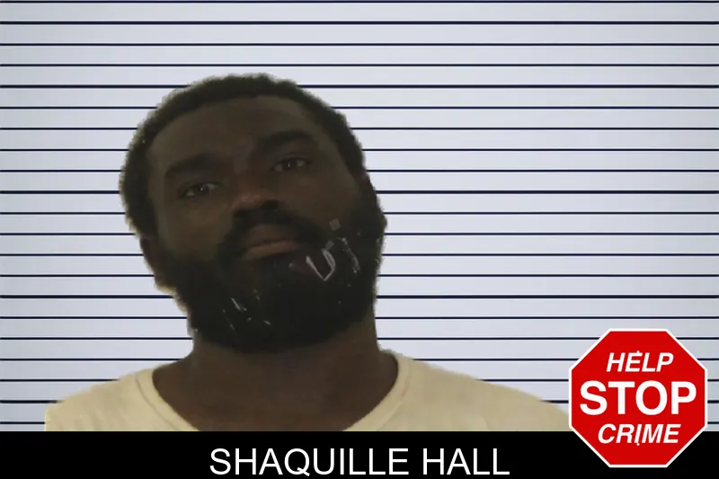 Shaquille Hall mugshot