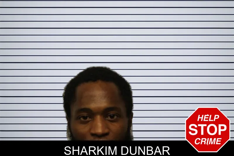 Sharkim Dunbar mugshot