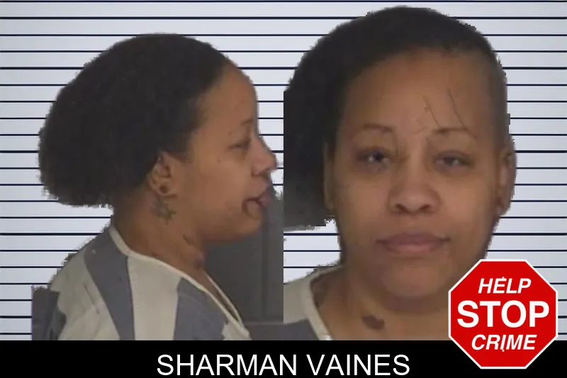 Sharman Vaines mugshot