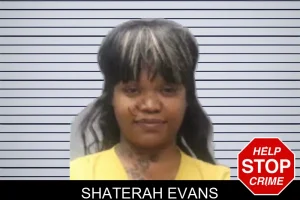 Shaterah Evans mugshot