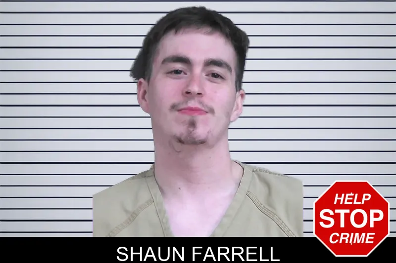 Shaun Farrell mugshot