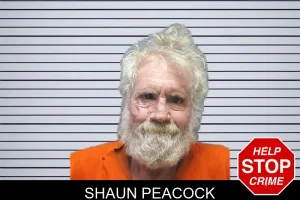 Shaun Peacock mugshot