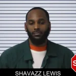 Shavazz Lewis mugshot