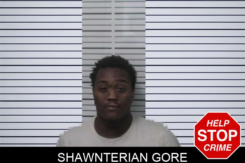 Shawnterian Gore mugshot