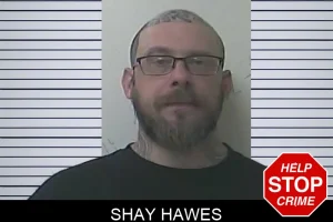 Shay Hawes mugshot
