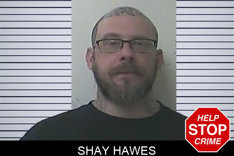 Shay Hawes mugshot