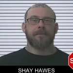 Shay Hawes mugshot