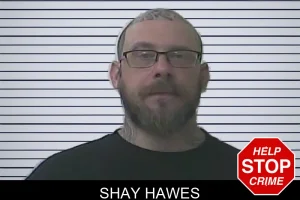 Shay Hawes mugshot