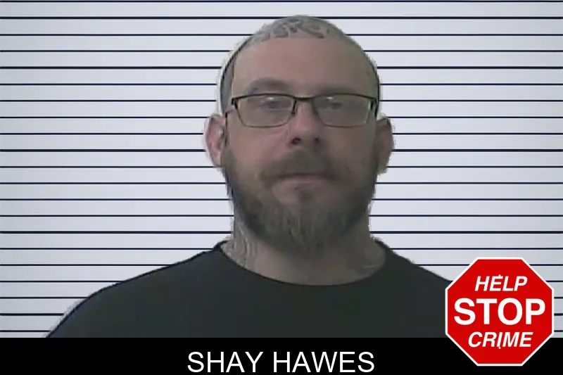 Shay Hawes mugshot