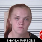 Shayla Parsons mugshot